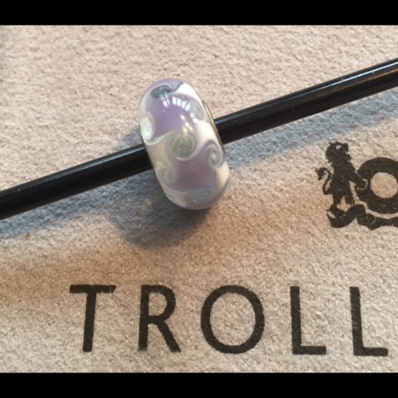 Trollbeads Jewelry - Trollbeads glass bead with silver core.